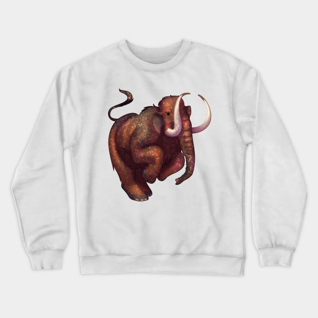 Cozy Woolly Mammoth Crewneck Sweatshirt by Phoenix Baldwin